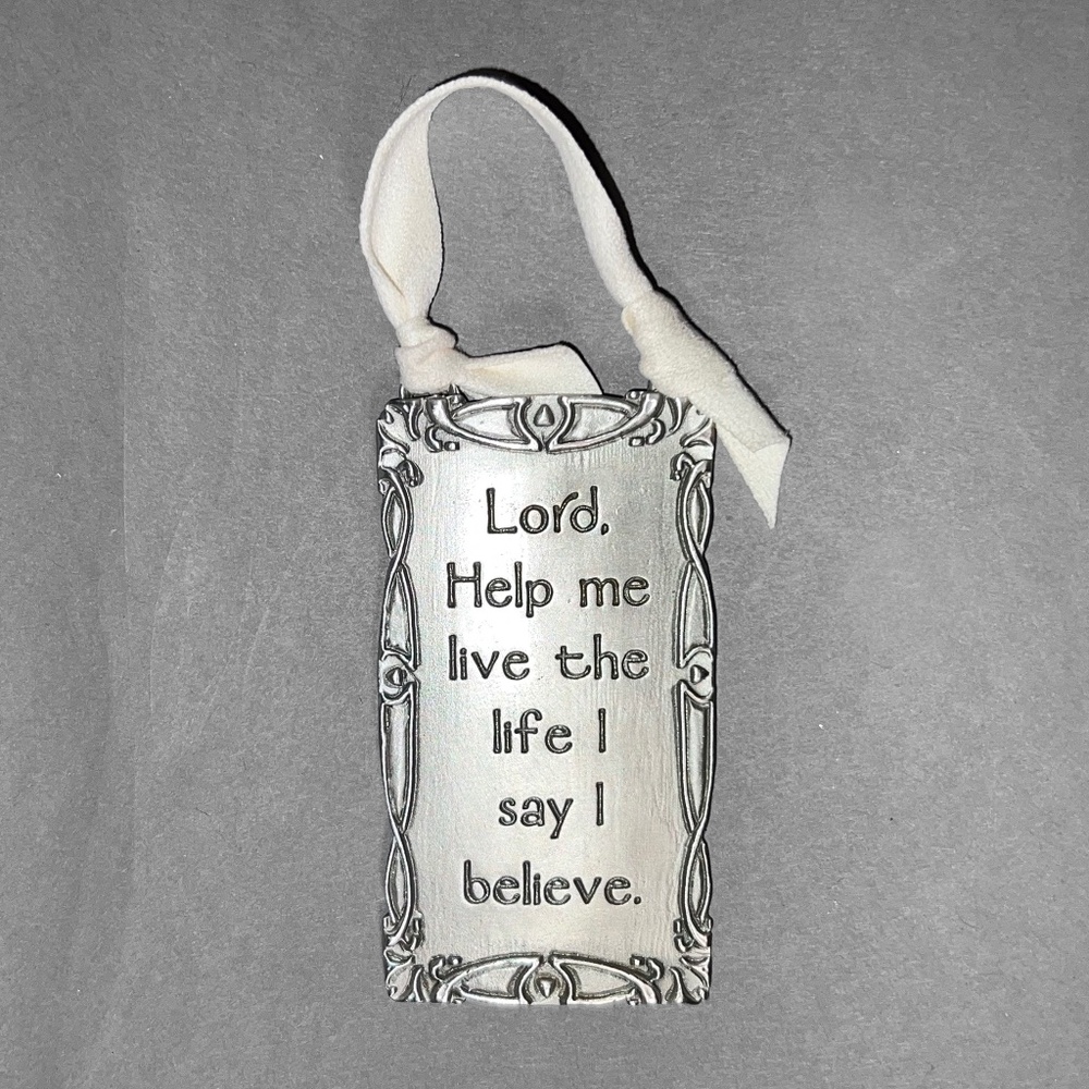 Small "Lord, Help Me..." Plaque